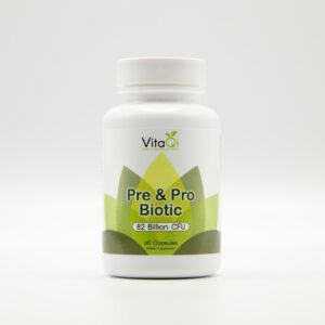 VitaQi Pre & Pro Biotic, 60 capsules.